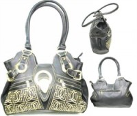 CARTERA SIMIL CUERO CON BOLSILLOS INTERNOS
