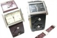 RELOJ  KNOCK OUT ANALOGO MALLA DE CUERO